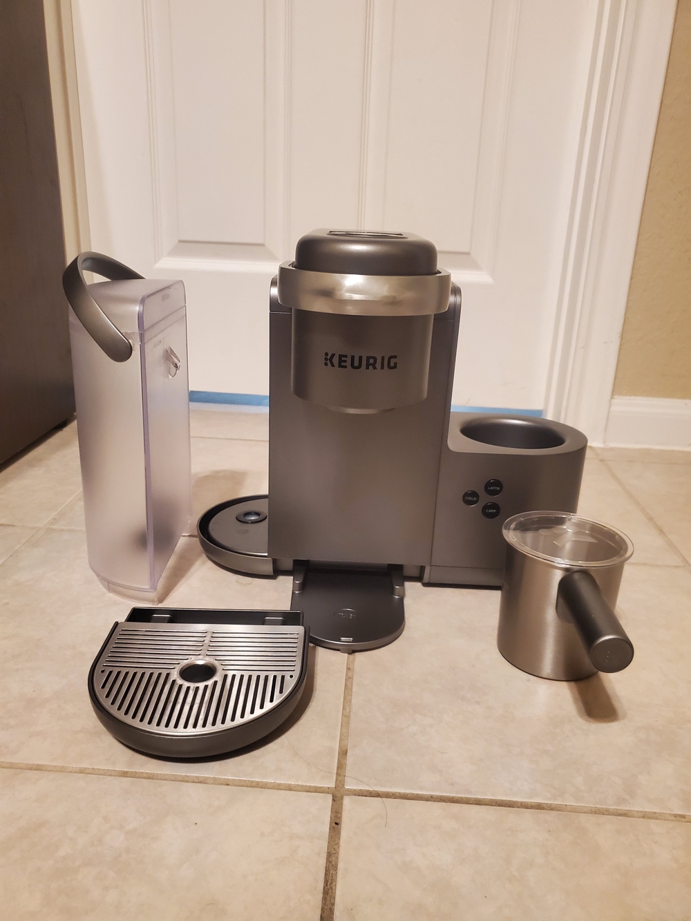 Keurig Silver Gray Single-Serve Coffee & Latte Maker - Picture 6 of 8